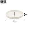 TAMAKI T-786390 Medium Plate Dot Line Dot 7.7 x 1.1