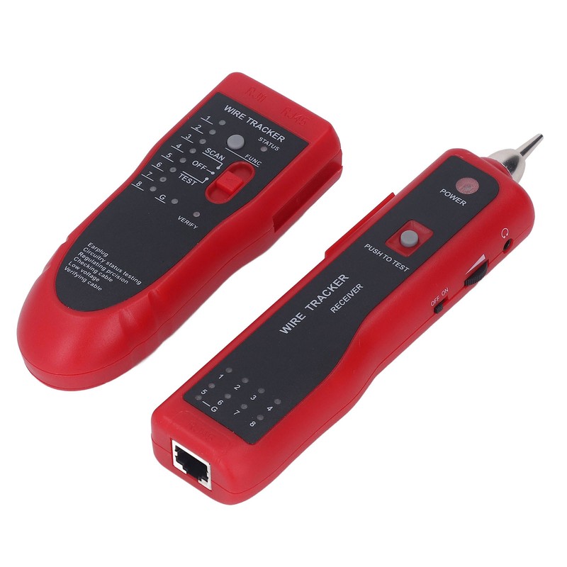 Wire Tracer Receiver Kit Network Cable Tester Line Finder for