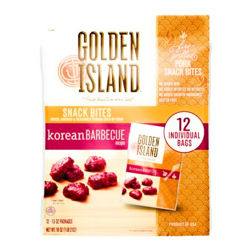Golden Island Asian Tradition with a twist Snack Bites Smoked