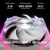 Asiahorse Nyota 120mm Case Fan with Efficient Cooling, ARGB Fan