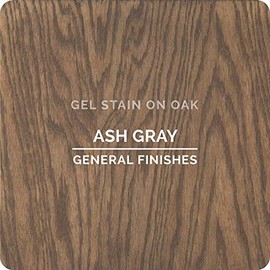 General Finishes Oil Base Gel Stain, 1 Quart, Ash Gray