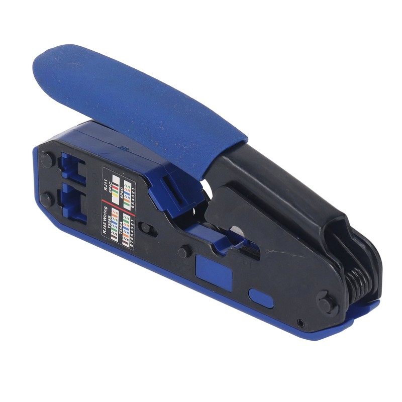 RJ45 Crimping Tool Kit Stripping Pliers 8P8C Crystal Head Network