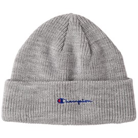 Champion Knit Beanie 492-0048 Japan 22.4 - 23.2 inches (57 - 59 cm) (One Size Fits All), gray