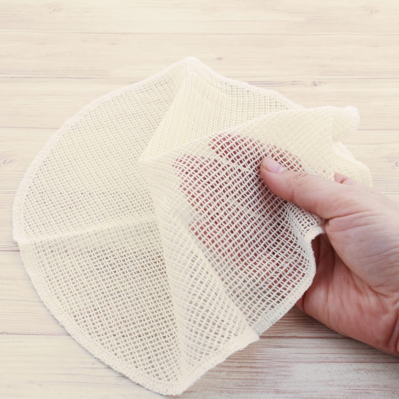 Plus One Steamed Cloth, Made in Japan, Round, Set of