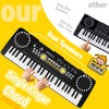 Drmukie 49 Key Kids Piano Keyboard Toy with Microphone Music