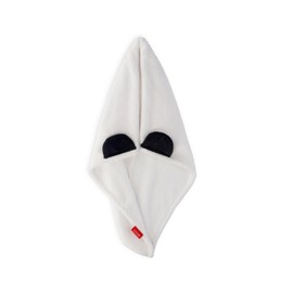 Legami - Haarturban Love My Hair, schnell trocknender Haartrockner aus Mikrofaser, super saugfähig, weich, Anti-Frizz, Handtuch für Damen, Knopfverschluss, Panda-Thema