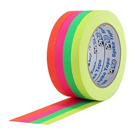 Pro Tapes Pro Spike Stack 1/2 x 20 Yard (4) Flourescent Variety