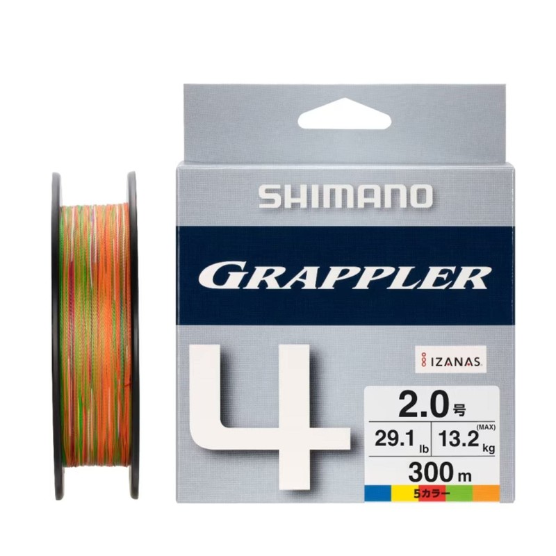 Shimano Grappler 4 PE Line, 328.1 yd (300 m), LD-A72W,