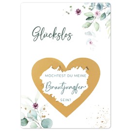 Joli Coon Scratch Card Bridesmaid Ask - Will You Be My Bridesmaid