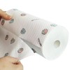 Kitchen Paper Towels with Decorative Prints, Disposable Cleaning Rags,1 Roll,50Pcs