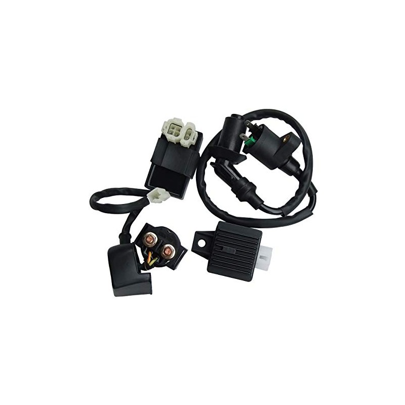 Ignition Coil AC CDI Solenoid Relay Voltage Regulator For GY6
