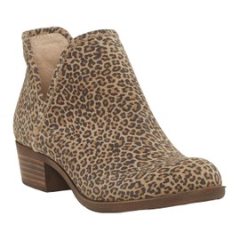 Lucky Brand womens Baley Ankle Boot, Eyelash, 8 US