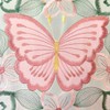 LeLehome Embroidery 15" Round Butterfly Cutwork Placemats for Party Home