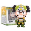 SMASHCRAFT Loki Lemon Lime Green 4 inch Painted Resin Boxed
