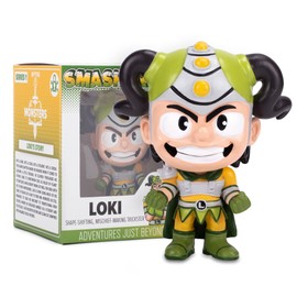 SMASHCRAFT Loki Lemon Lime Green 4 inch Painted Resin Boxed Collectible Figurine