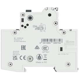 Siemens – Differential Combination 10 A 2 M 30 mA 6 KA-B