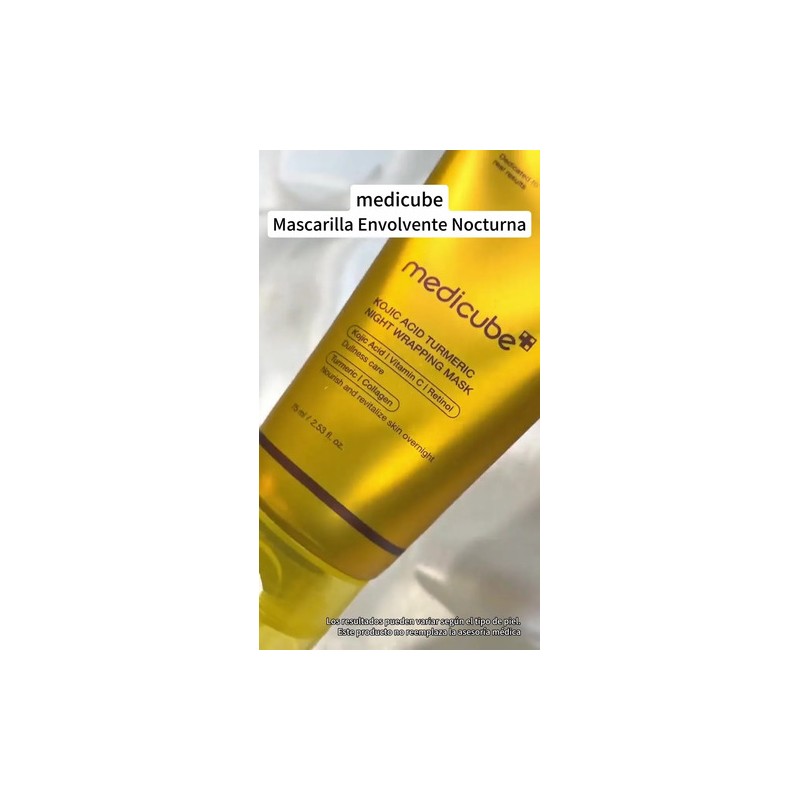 Medicube Mascarilla Nocturna Kojic Cúrcuma Iluminadora 75ml