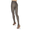 Melas Mujer opaco de microfibra Shaper Tights, Azul marino oscuro,
