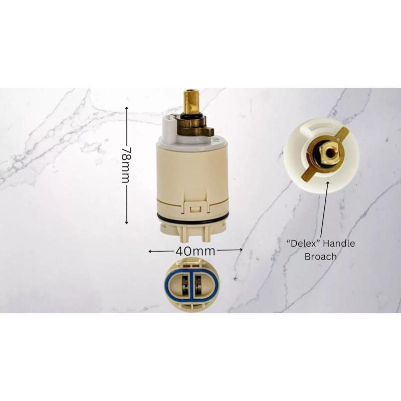 T & T Hardware Delta Style RP70538 Pressure Balance Cartridge