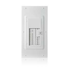 Leviton 20 Space Indoor Load Center Cover and Door with Window, LDC20-W, White