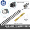 Rossesay 24 Pack Christmas Mini Pen Flashlights Bulk Gifts LED