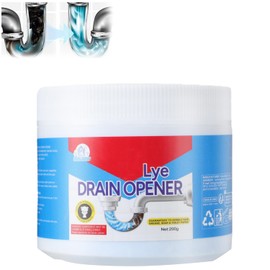yetary Crystal Lye Drain Opener, Lye Drain Cleaner, D rain Clog Remover Agent, Unclogs Bathroom and Kitchen Sinks, Drains, Shower Pipes (200g)