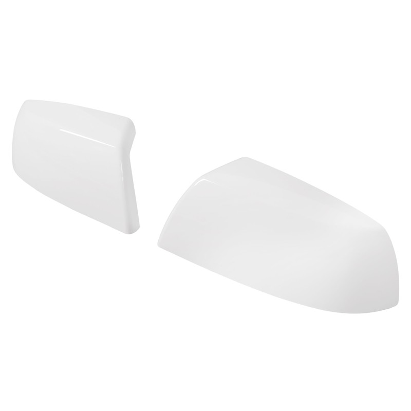 HECASA White Mirror Covers Caps Compatible with 2007-2022 Toyota Tundra/Sequoia