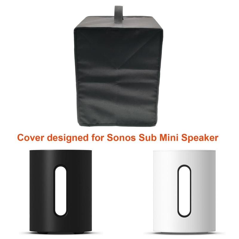 SHTCSZBA Sonos Sub Cover - Heavy Duty 600D, Dustproof, Water-Resistant,