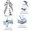 Baby Bottle Cookie Cutter Set for Baby Shower Baking, 5/4/3/2