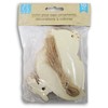 Easter Wood Shape Cutout Ornament Craft Color-Your-Own - 10 Piece