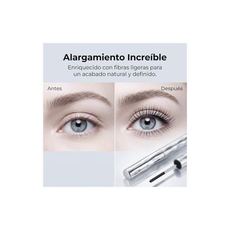 4D Máscara de Pestañas, De Fibra de Seda, Waterproof con