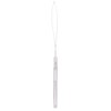 Hair Extension Threader Aluminum Handle Pulling Loop Needle Micro Beads