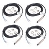 4 Set Proximity Switch 8mm Dia PNP 3 Wire Normally