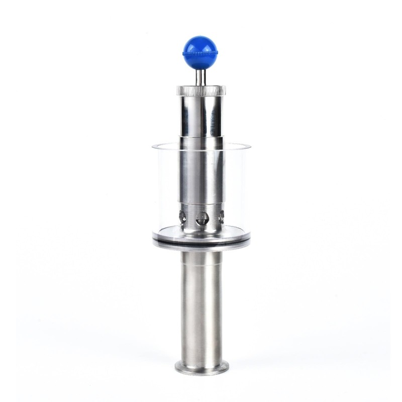 QiiMii 1.5" Tri Clamp Spunding Valve SS304 Stainless Steel Adjustable