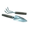 DARO DEKO Garden Tool Set Rake and Hand Trowel with