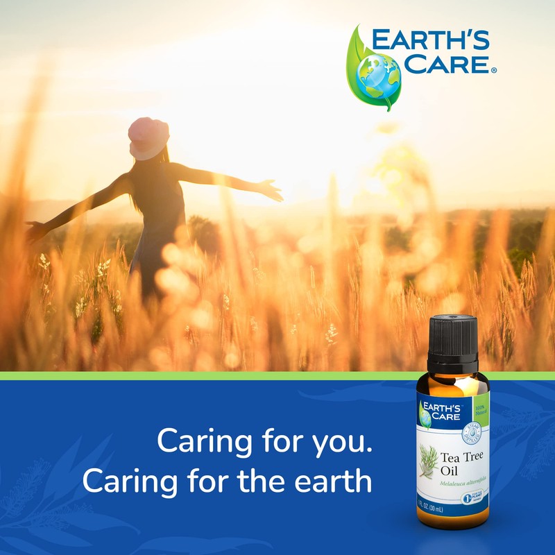 Earth’s Care Tea Tree Oil - 100% Pure Steam Distilled