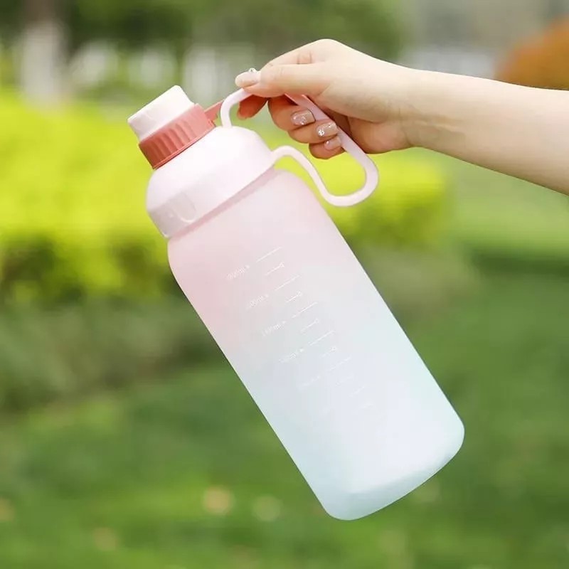Botella De Agua Deportiva Medio Galon 1.8
