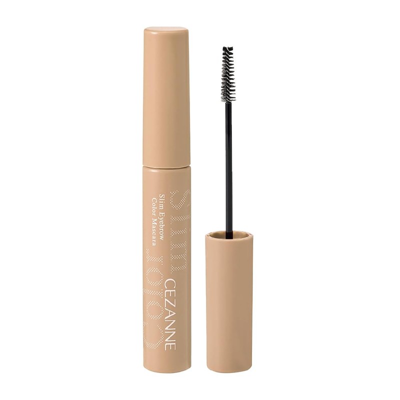 Cezanne Ultra-Fine Eyebrow Mascara C5 Mild Beige 4g Ultra-Fine Brush
