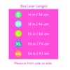 More of Me to Love Cotton Bra Liner White, Large,
