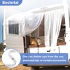 RV Curtain Glide Tape A115 for RV Curtains Clear Glide
