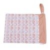 2pcs Hanging Diaper Bag Waterproof Double Pockets Zipper Closure Baby