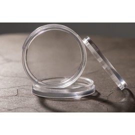 MC.Sammler Pack of 30 Coin Capsules for 10 Euro, 20 Euro, 25 Euro, 10 DM Coins, Capsules 32.5 mm, Silver Coins, Collector's Coins, Commemorative Coins,