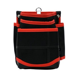 KH Bushon Tamashii 3-Tier Waist Bag, Black/Red