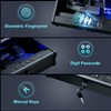 PINEWORLD Gun Safe, Biometric Gun Safe For Handgun, Pistol Safe