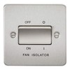 Knightsbridge FP1100BC FPAV1100BC Flat Plate 10A 3 Pole Fan Isolator