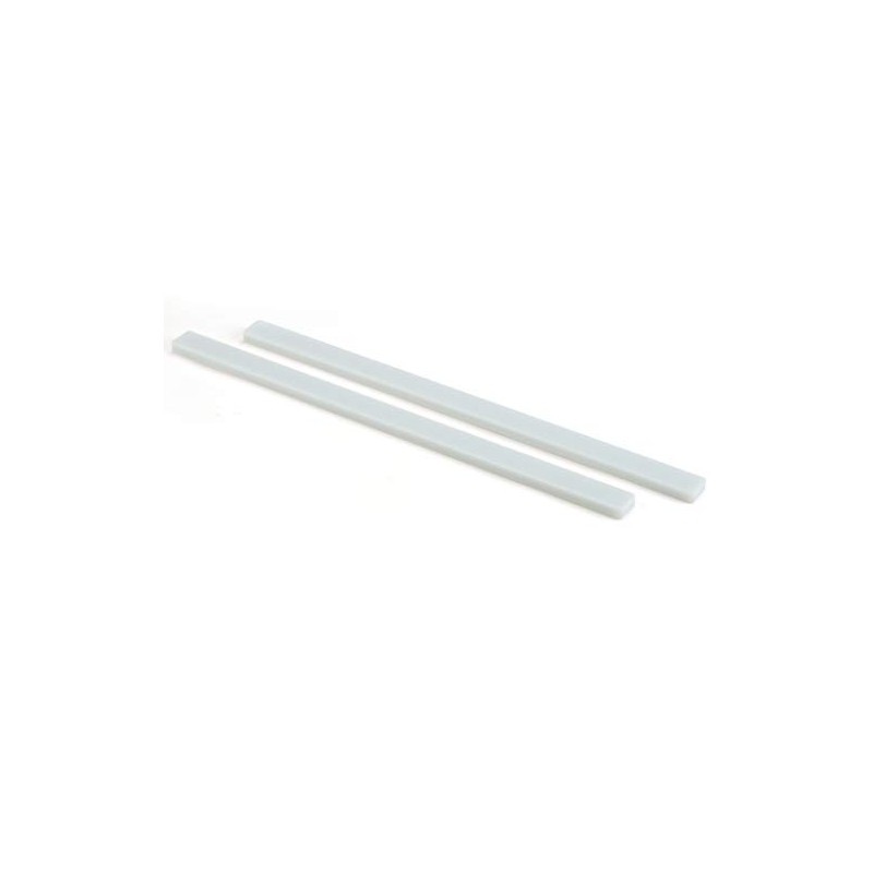 Pati-Versand 11428 Set of 2 Wheels, Plastic, White, 35 x