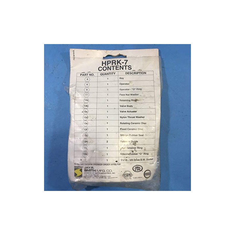 Hydrant Parts Repair Kit