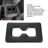 Rear Water Cup Holder Frame Cover Trim Carbon Fiber Look