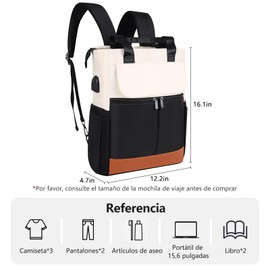 NTESX Travel Laptop Backpack for Men and Women,Work Business Backpacks Carry On Backpack with USB Charging Port,Water Resistant College Backpacks Airline Approved Business Personal Item Travel Bag