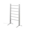Pursonic TW300 6-Bar Freestanding or Wall Mountable Towel Warmer,Silver